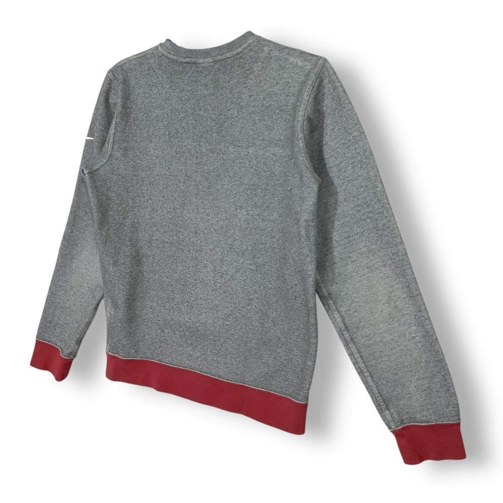 Nike USC Trojans Mens Pullover Sz S Crew Neck Colorblock Zip Pocket Gray - Picture 9 of 11